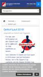 Mobile Screenshot of gettorf-lauf.de