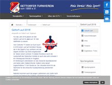 Tablet Screenshot of gettorf-lauf.de